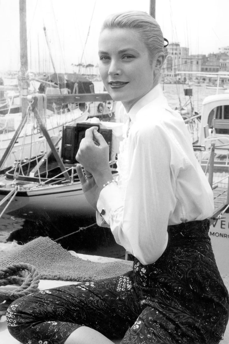 Grace Kelly at Cannes Festival - May 6, 1955