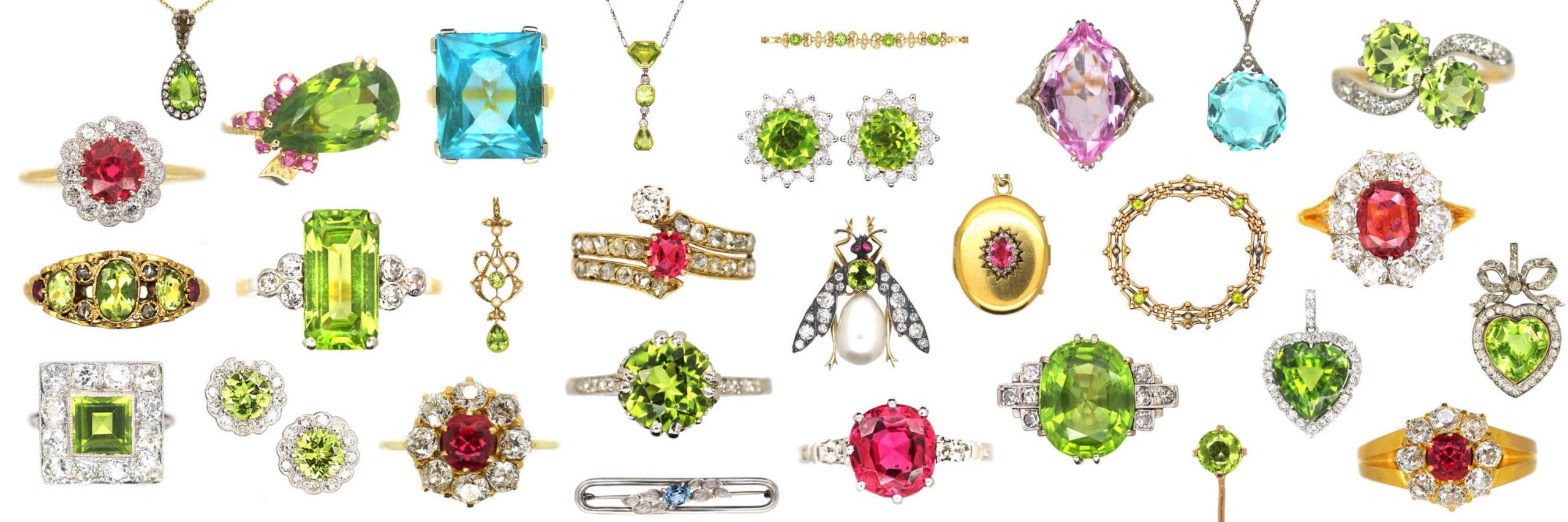 August’s Birthstones: Peridot and Spinel