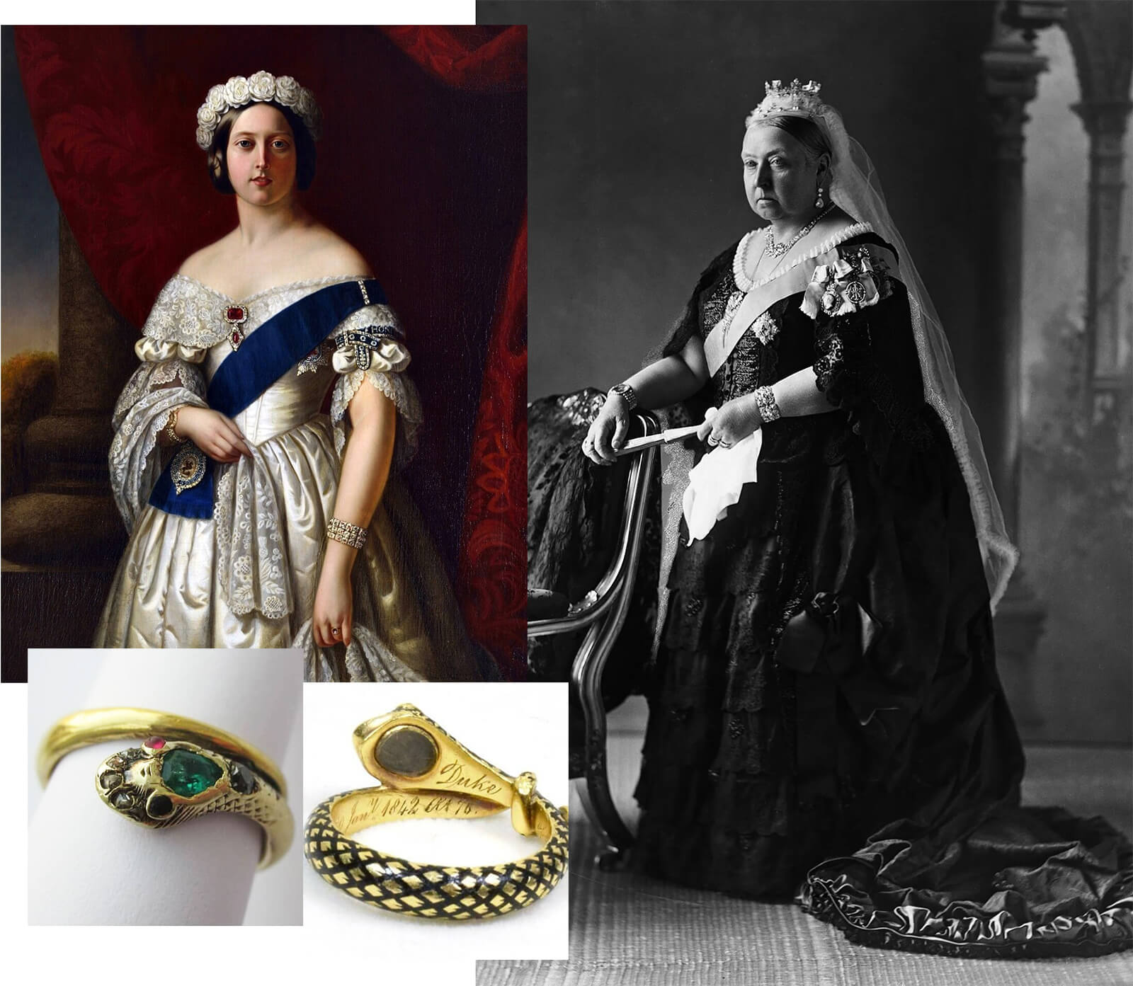 Queen Victoria's snake ring