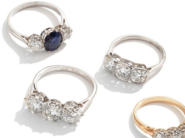 Antique Three-Stone Engagement Rings: The Ultimate Guide