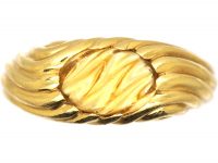 18ct Gold & Citrine Swirl Ring by Boucheron