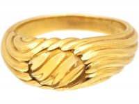 18ct Gold & Citrine Swirl Ring by Boucheron