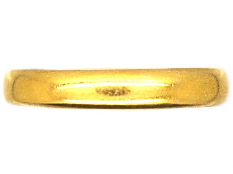 22ct Gold Wedding Ring Assayed in 1926