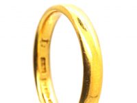 22ct Gold Wedding Ring Assayed in 1926