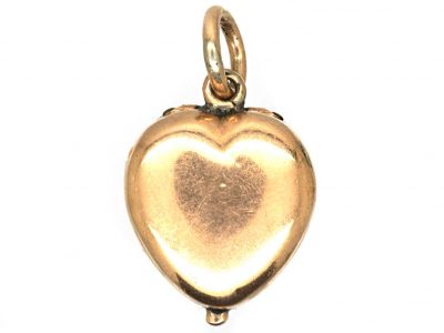 Georgian 9ct Gold Heart Shaped Locket