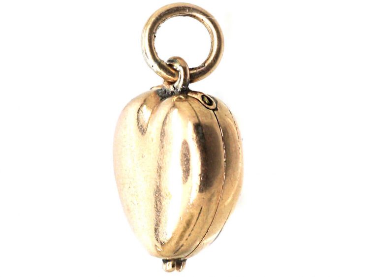 Georgian 9ct Gold Heart Shaped Locket