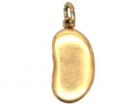 Edwardian 15ct Gold Kidney Bean Locket