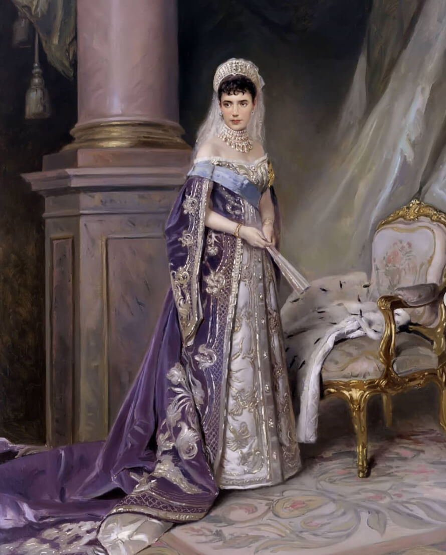 Empress Maria Feodorovna by Vladimir Egorovich Makovsky 1912