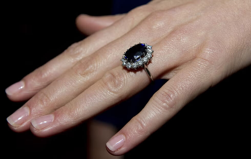 Kate Middleton's sapphire engagement ring