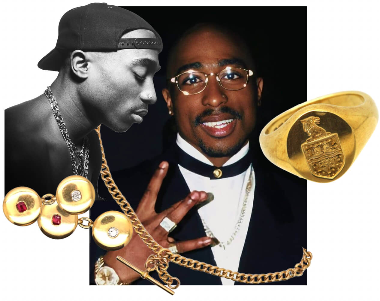 Tupac Shakur jewellery
