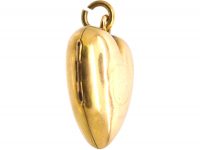 Victorian 15ct Gold Heart Shaped Locket