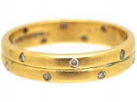 18ct Gold Millennium Ring set with Diamonds by Charles Green & Sons