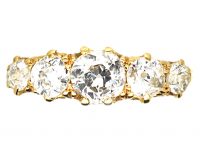 Edwardian 18ct Gold Five Stone Diamond Ring