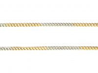 Edwardian Platinum & 18ct Gold Chain with Dog Clip