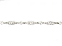 Early 20th Century Platinum Bracelet set with Diamonds