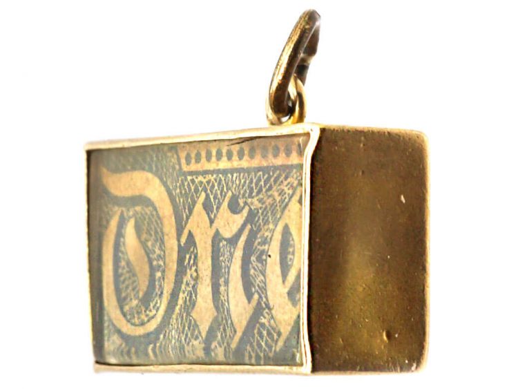 Mid 20th Century 9ct Gold One Pound Charm