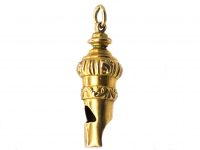 Early Victorian 9ct Gold Whistle