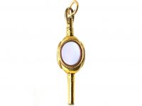 Victorian 15ct Gold Cased Triple Sided Watch Key