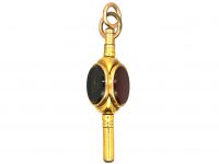 Victorian 15ct Gold Cased Triple Sided Watch Key