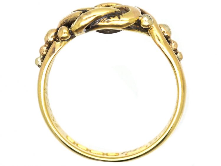 Edwardian 18ct Gold Lover's Knot Ring