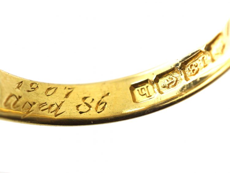 Edwardian 18ct Gold Lover's Knot Ring