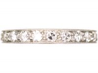 Early 20th Century Platinum & Diamond Eternity Ring