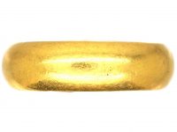 18th Century 18ct Gold Posy Ring Engraved God for Me Appointed Thee