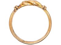 Victorian 9ct Gold Knot Ring