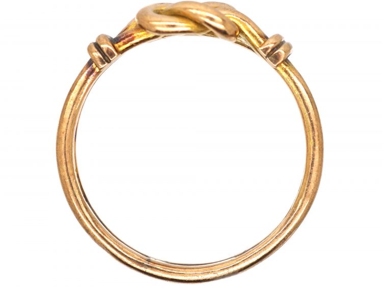 Victorian 9ct Gold Knot Ring