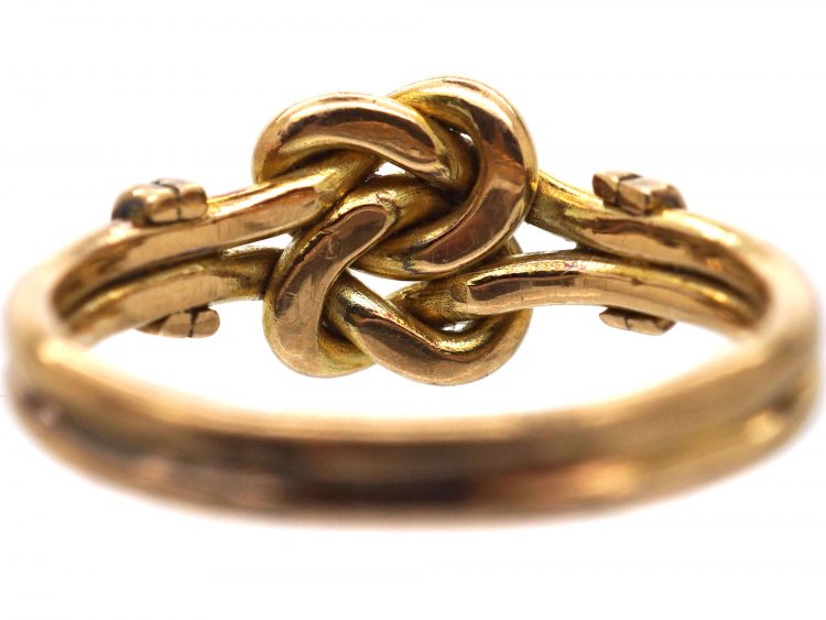 Victorian 9ct Gold Knot Ring