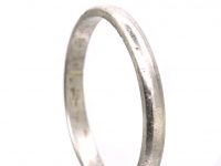 Early 20th Century Platinum Wedding Band