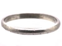 Early 20th Century Platinum Wedding Band