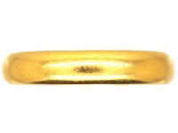 22ct Gold Wedding Band Assayed in Birmingham in 1923