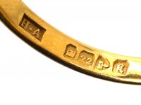 22ct Gold Wedding Band Assayed in Chester in 1900