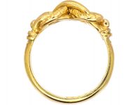 Edwardian 18ct Gold Lover's Knot Ring