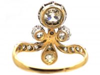 Edwardian 18ct Gold & Platinum, Diamond Tiara Ring