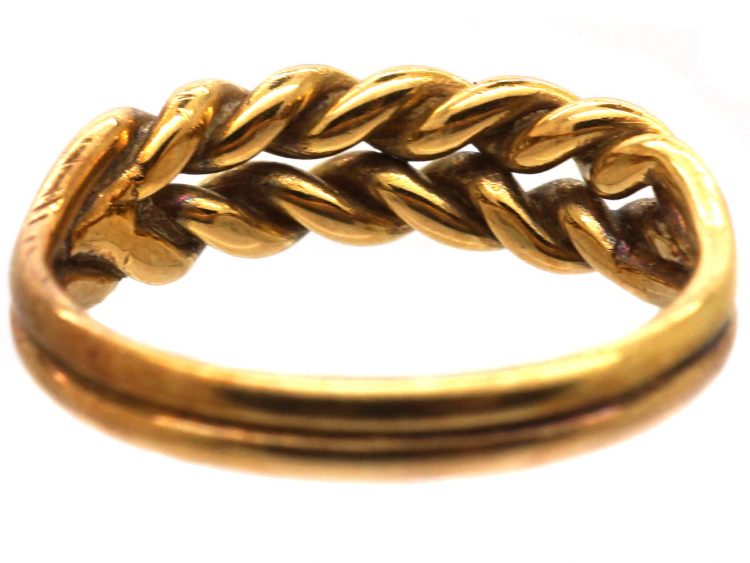 Edwardian 18ct Gold Illusion Ring