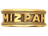 Victorian 18ct Gold Mizpah Ring