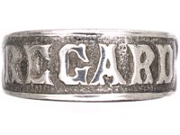 Victorian Silver Regard Ring