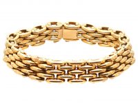 Retro 18ct Gold Bracelet