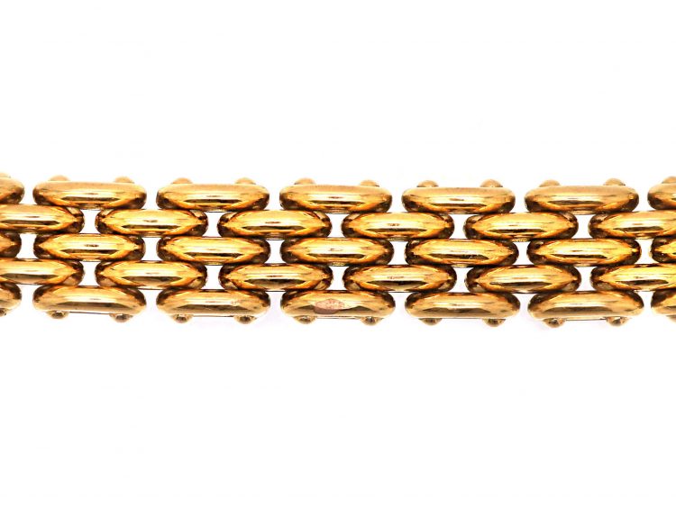 Retro 18ct Gold Bracelet