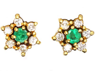 18ct Gold Multi Gem Interchangeable Earrings