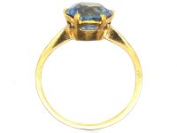 Mid 20th Century 18ct Gold Ring set with a Zircon