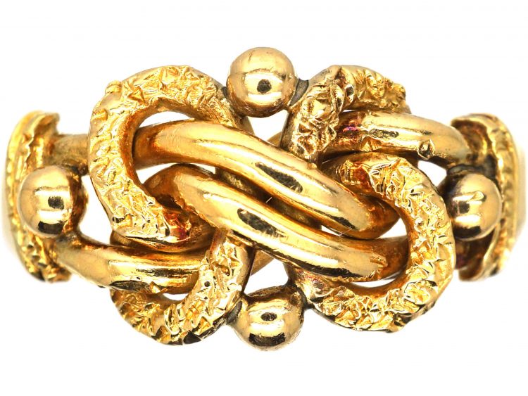 Early 20th Century 18ct Gold Knot Ring