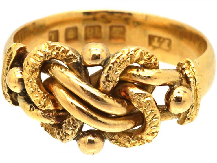 Early 20th Century 18ct Gold Knot Ring