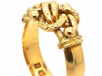 Early 20th Century 18ct Gold Knot Ring