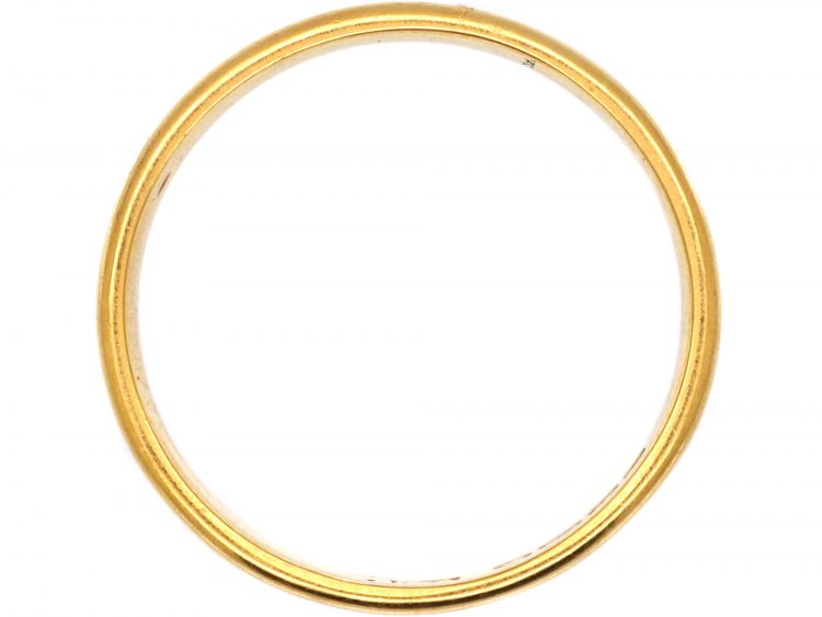 22ct Gold Wedding Ring Assayed in 1935