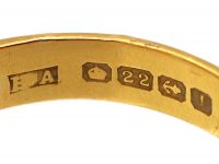 22ct Gold Wedding Ring Assayed in 1935