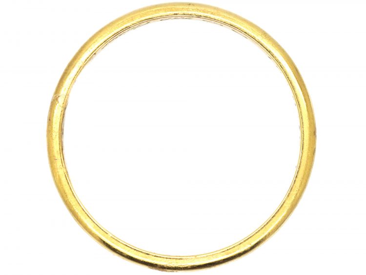 18ct Gold Wedding Ring by Cartier