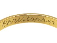 18ct Gold Wedding Ring by Cartier